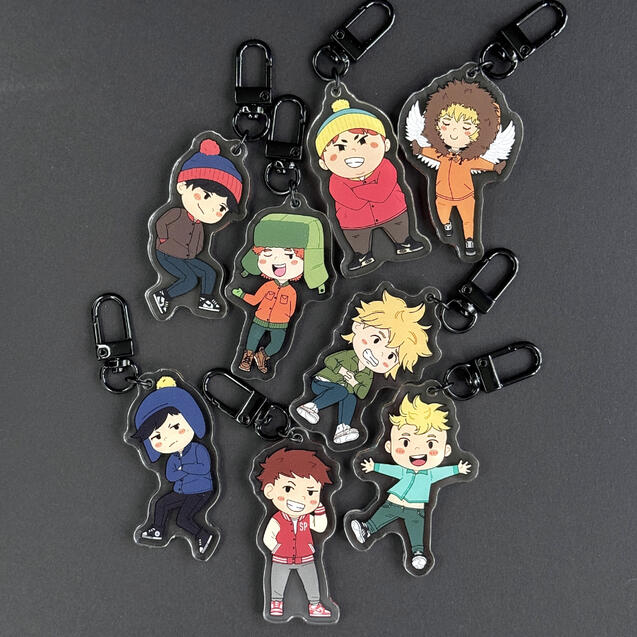 South Park keychains South Park keychains